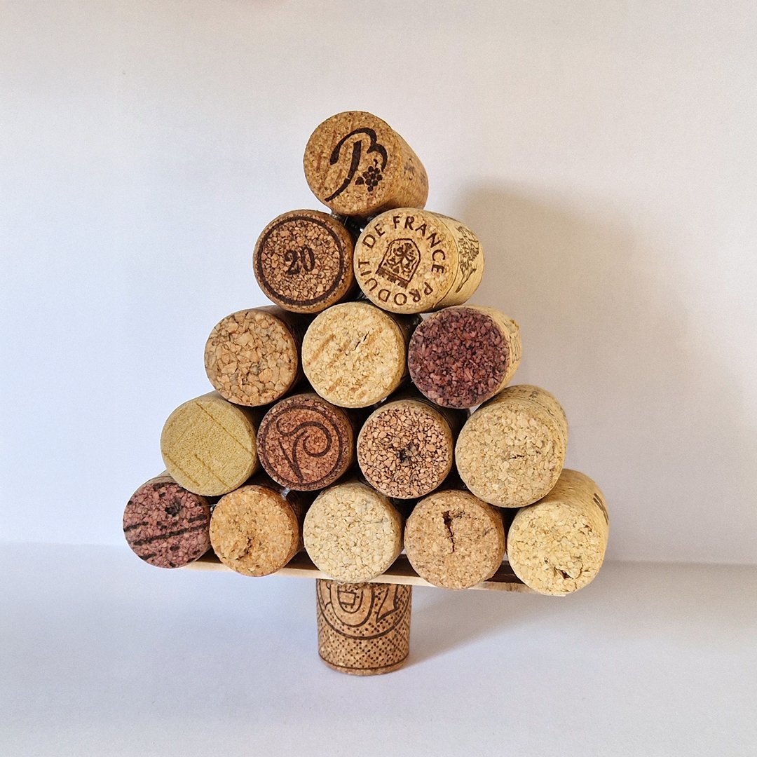 Sapin de Noël en liège