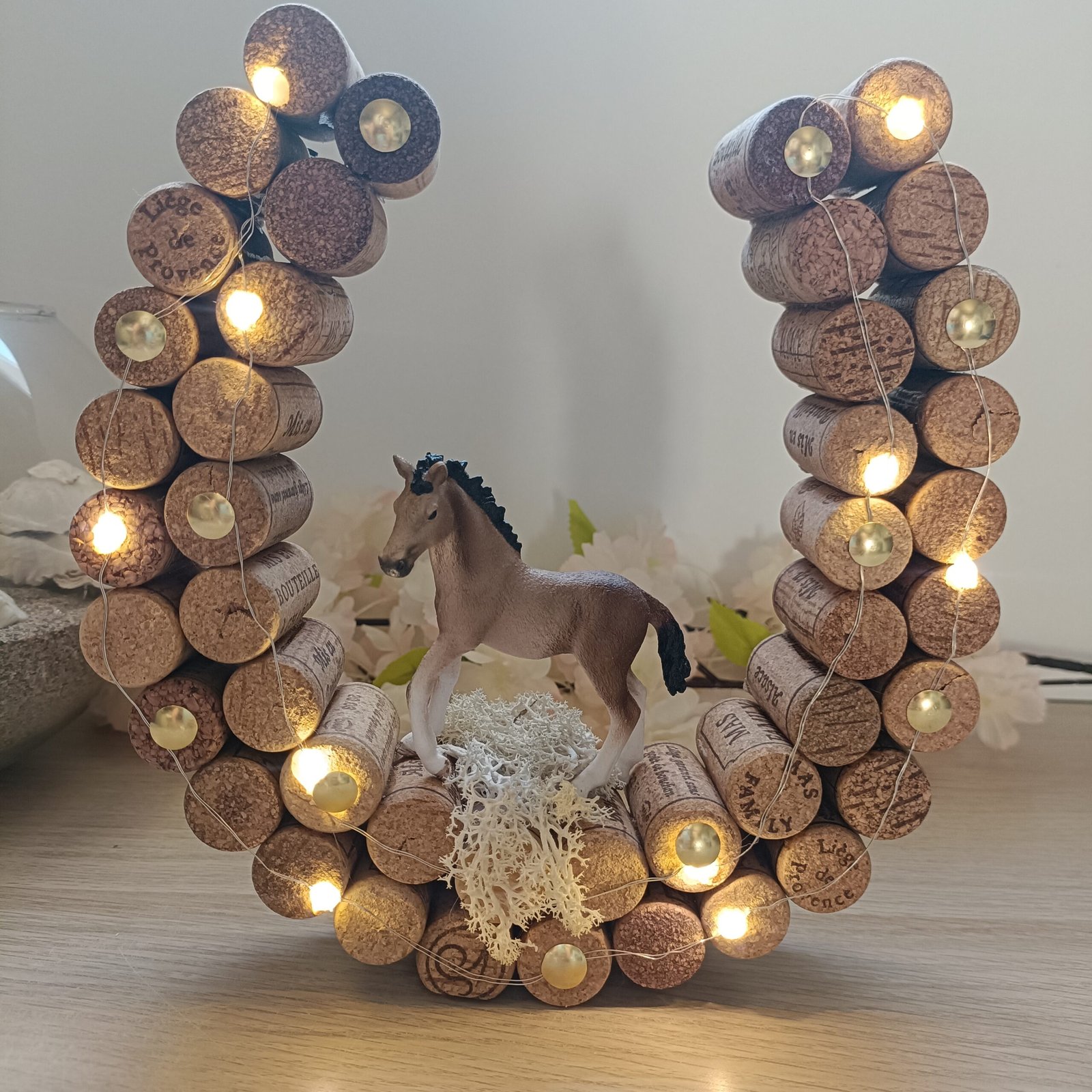 Fer à cheval lumineux