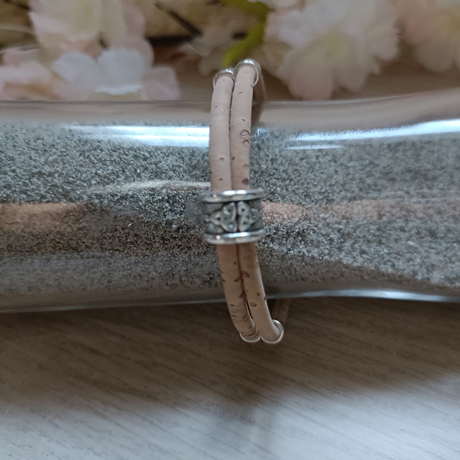 Bracelet ethnique en liège – Image 6