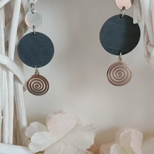 Boucles d'oreilles Nadège Bohème en liège